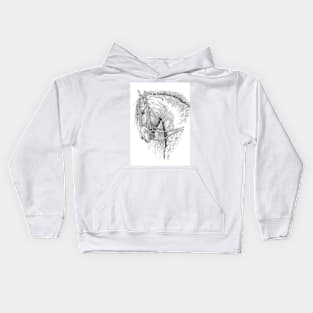 Horse Head Kids Hoodie